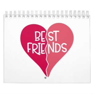 Best Friends Cute Best Friend Calendar