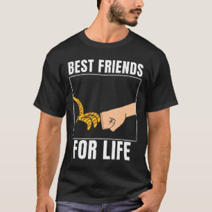 Best Friends For Life Chicken Fist Bump T-Shirt
