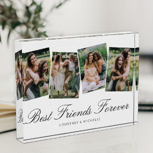Best Friends Forever 4 Photo Collage Block