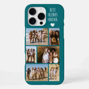 Best Friends Forever 6 Photo Teal iPhone 16 Pro Max Case