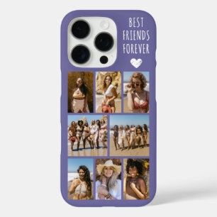 Best Friends Forever 8 Photo Purple iPhone 16 Pro Case