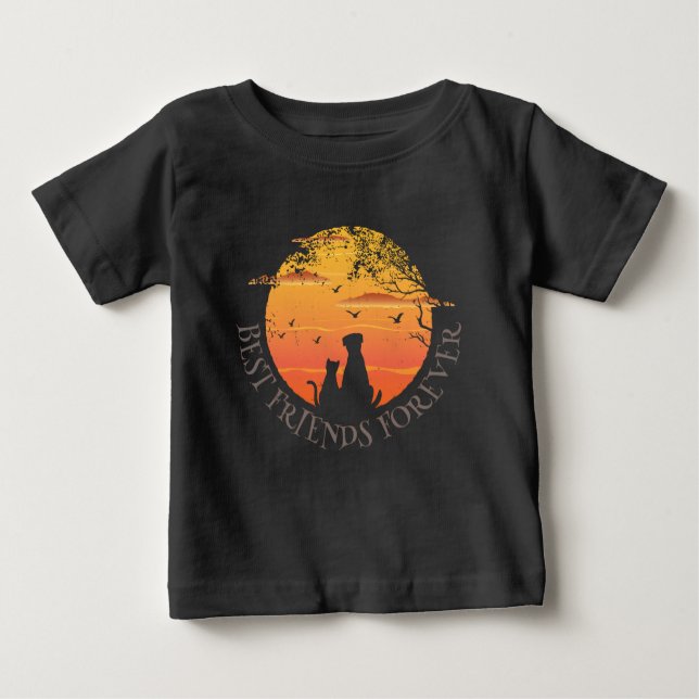 Best Friends Forever Baby T-Shirt (Front)