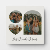 Best Friends Forever BFF Custom Photo Shape
