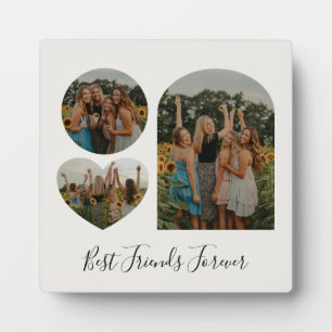 Best Friends Forever BFF Custom Photo Shape   Plaque