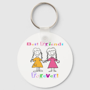 Best Friends Forever BFF Gifts Key Ring
