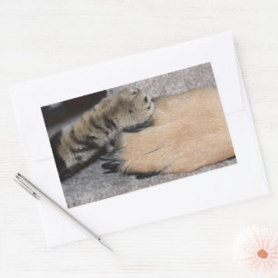 Best Friends Forever by Shirley Taylor Rectangular Sticker