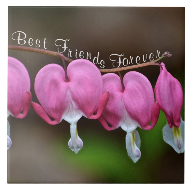 Best Friends Forever Ceramic Tile (Front)