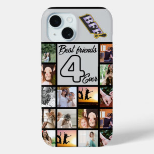 Best Friends Forever Collage   Cute Custom iPhone  iPhone 15 Case