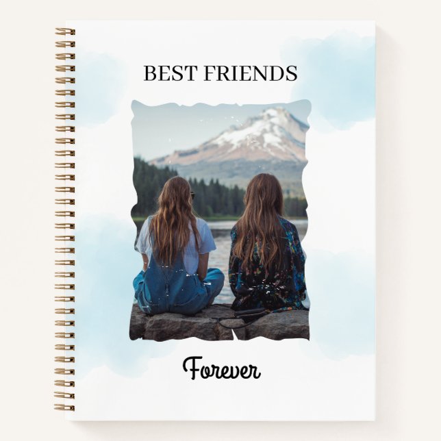 Best Friends Forever Custom Photo Journals  (Front)