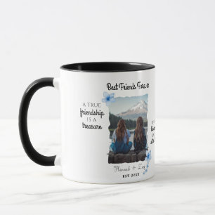 Best Friends Forever Custom Photo  Mug