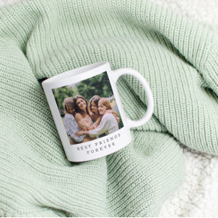 Best Friends Forever Custom Photo Personalised  Coffee Mug