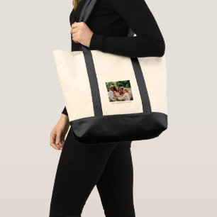Best Friends Forever Custom Photo Personalised  Tote Bag