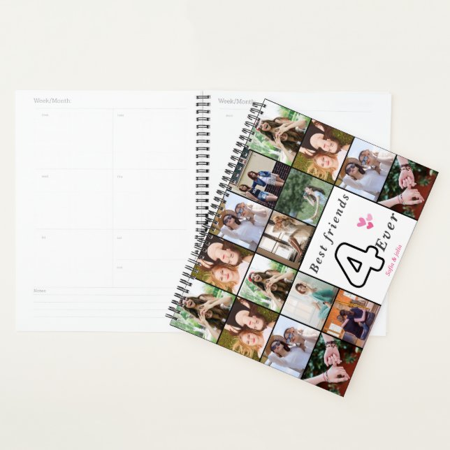 Best Friends Forever Custom Planner – Cute & Perso (Display)