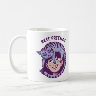 Best Friends Forever Cute Friendship Quote Coffee Mug