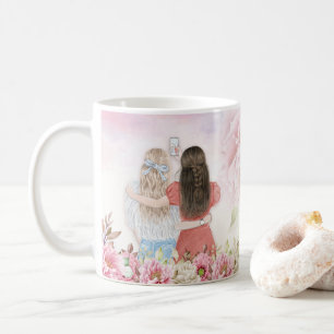Best friends forever girls coffee mug