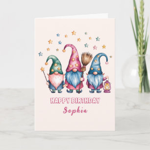 Best friends forever gnomes card