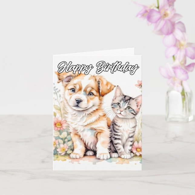 Best Friends Forever | Happy Birthday Card (Orchid)