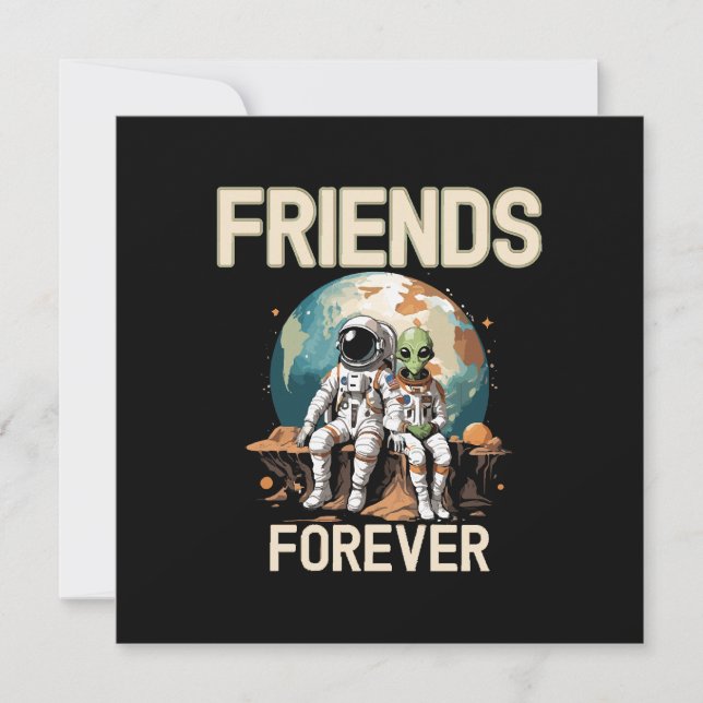 Best Friends Forever  Invitation (Front)