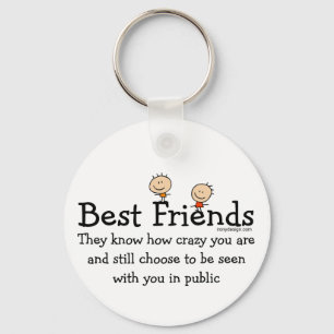 Best Friends Forever Key Ring