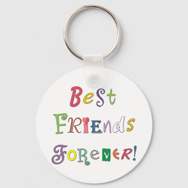 Best Friends Forever Key Ring (Front)