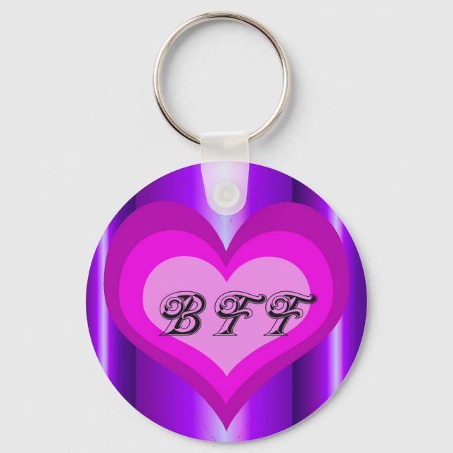 BEST FRIENDS FOREVER KEY RING (Front)