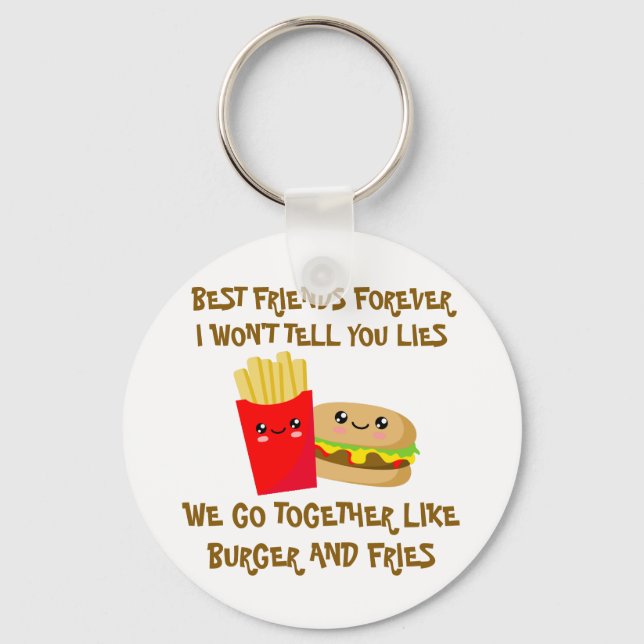 Best Friends Forever Key Ring (Front)