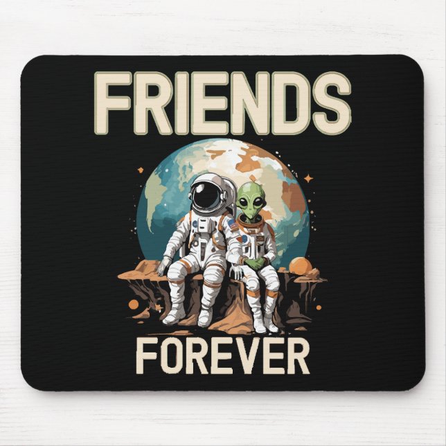Best Friends Forever  Mouse Pad (Front)