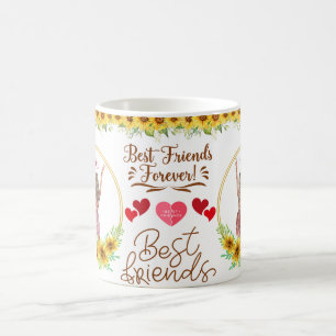 Best Friends Forever mug with Cute Cartoon Kids