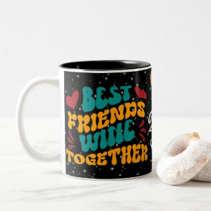 Best Friends Forever mug with Cute Cartoon Kids