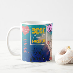 Best Friends Forever mug with Cute Cartoon Kids
