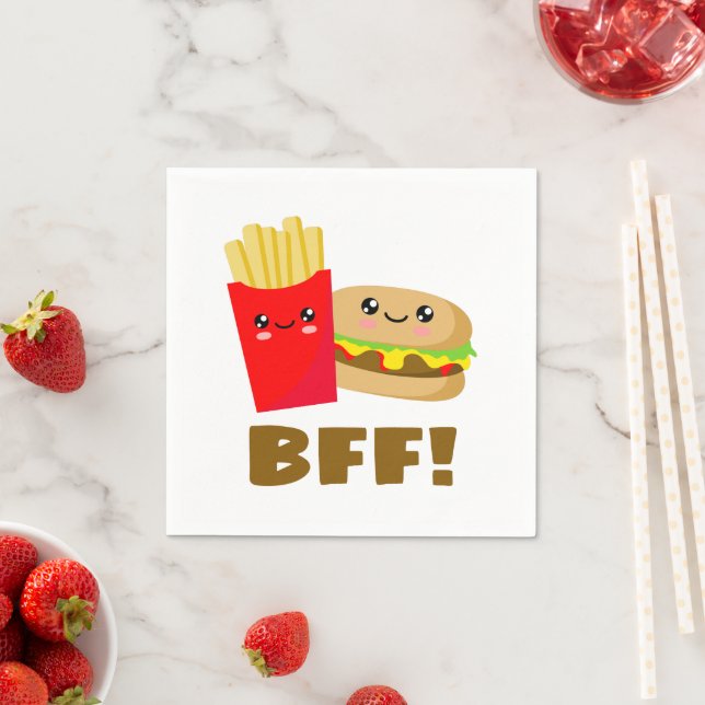 Best Friends Forever Napkin (Insitu)