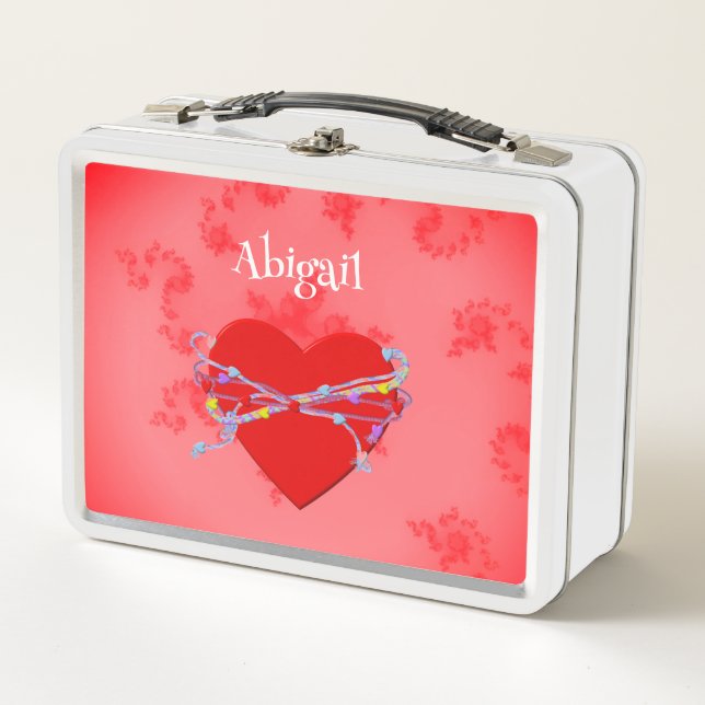 Best Friends Forever  personalised Metal Lunch Box (Front)
