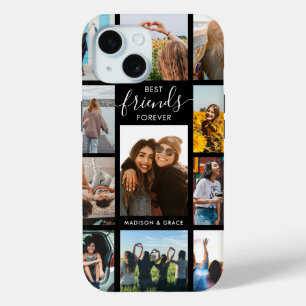Best Friends Forever Photo Collage iPhone 15 Case