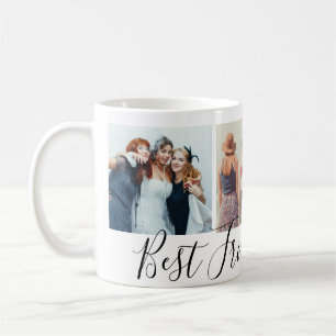 Best Friends Forever Photo Collage Coffee Mug