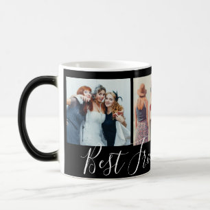 Best Friends Forever Photo Collage Magic Mug