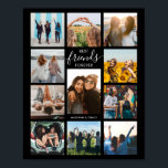 Best Friends Forever Photo Collage Poster<br><div class="desc">Best Friends Forever Photo Collage Poster</div>