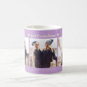 Best Friends Forever Photo Multi Photo Wisteria Coffee Mug