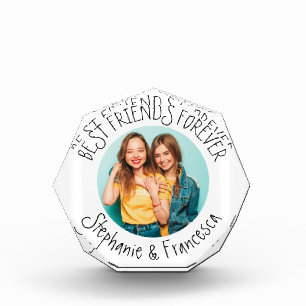 Best Friends Forever Photo Names Block