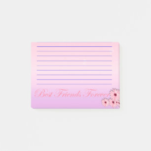 Best Friends Forever Post-it Notes