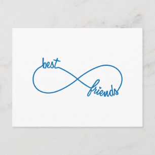 Best friends forever postcard