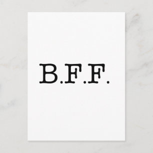Best Friends Forever Postcard