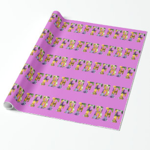 Best Friends Forever (purple version) Wrapping Paper
