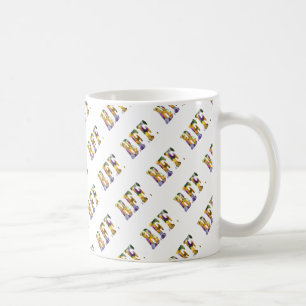 Best Friends Forever (tulip version) BFF Coffee Mug