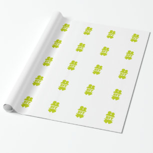 Best friends forever wrapping paper