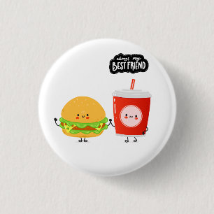 Best Friends Funny 3 Cm Round Badge