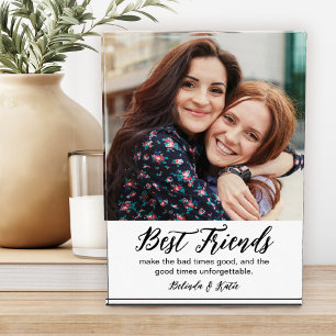 Best Friends Gift for Friends Photo Block