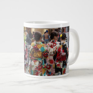Best Friends Having FUN! on a Large Coffee Mug