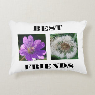 Best Friends Image Template Decorative Cushion