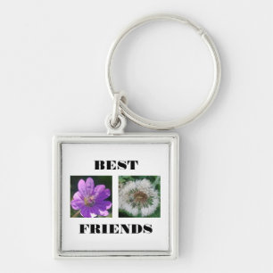 Best Friends Image Template Key Ring