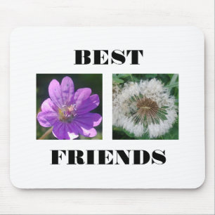 Best Friends Image Template Mouse Pad